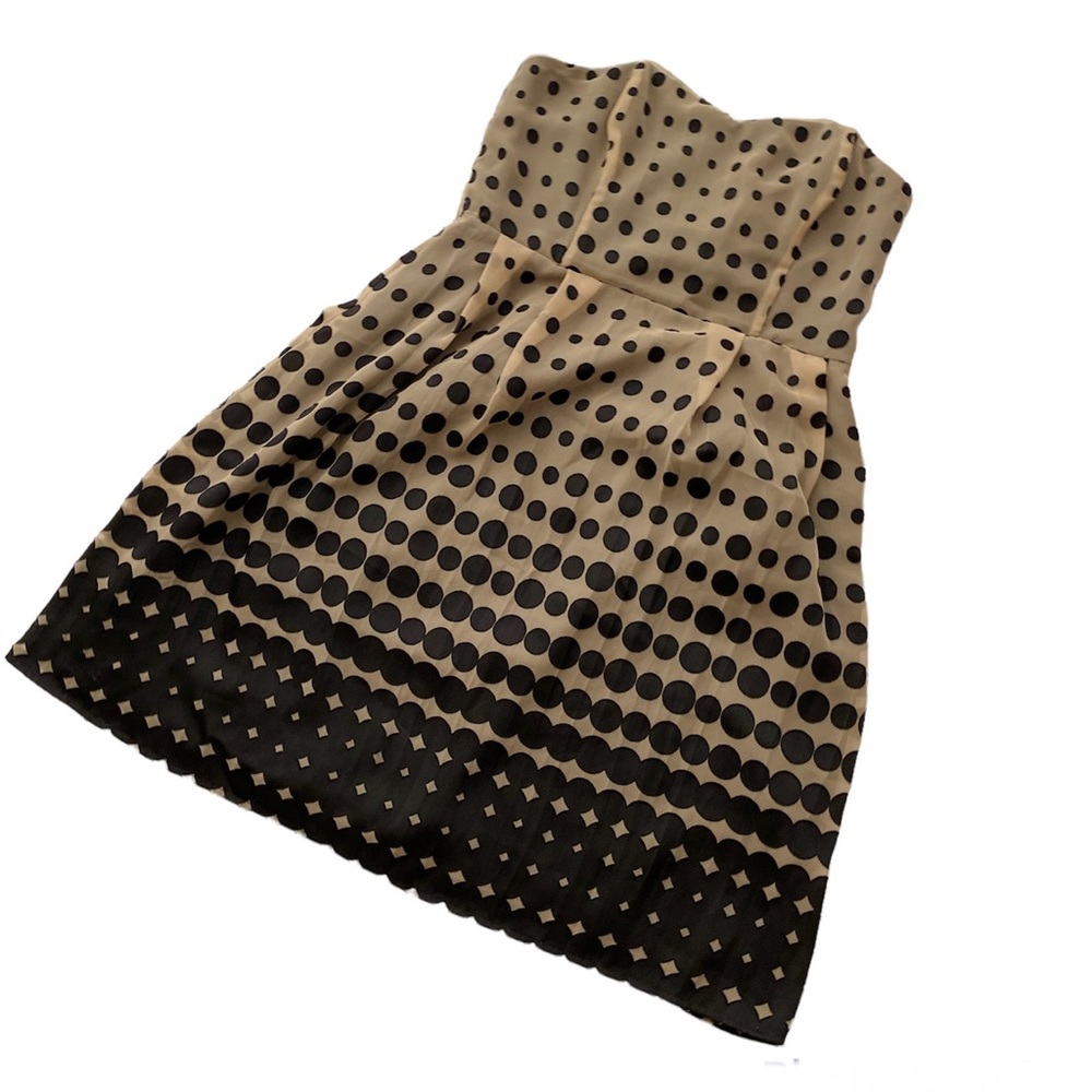 Kimchi Blue Mini Dress Womens Size 10 Polka Dots Chiffon